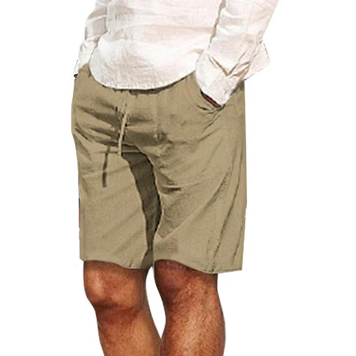 Men's Casual Solid Color Shorts