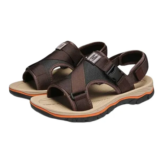 Men's Mesh Sandals with Adjustable Strap