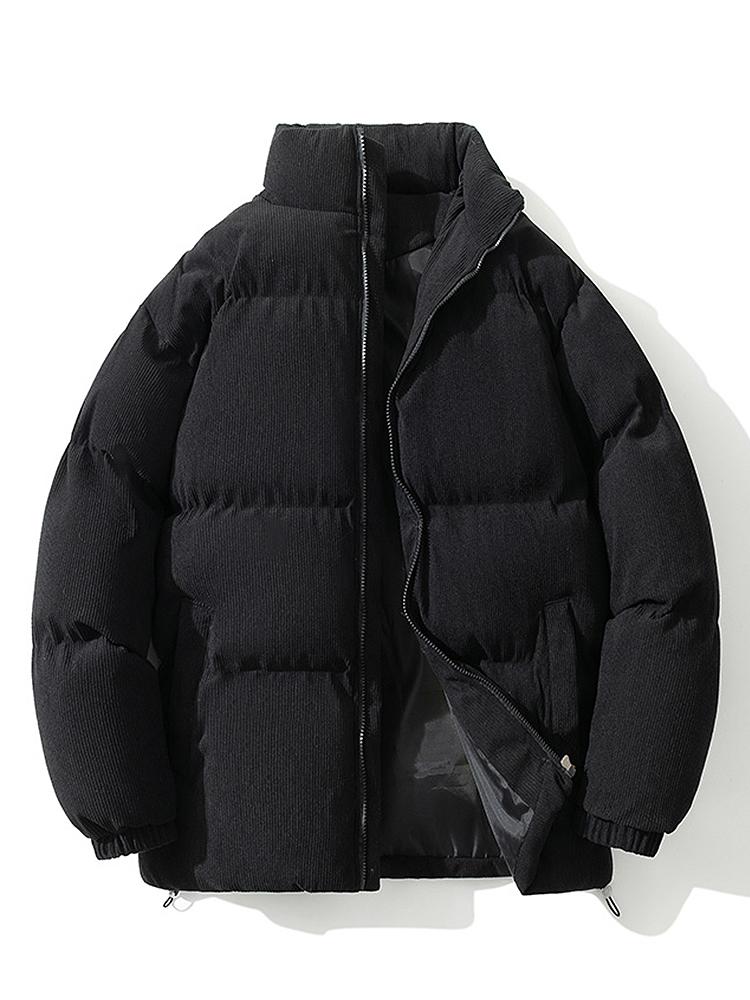 Men's Corduroy Puffer Jacket