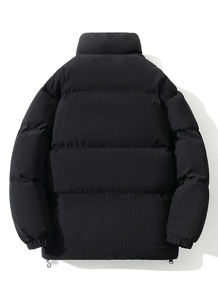 Men's Corduroy Puffer Jacket