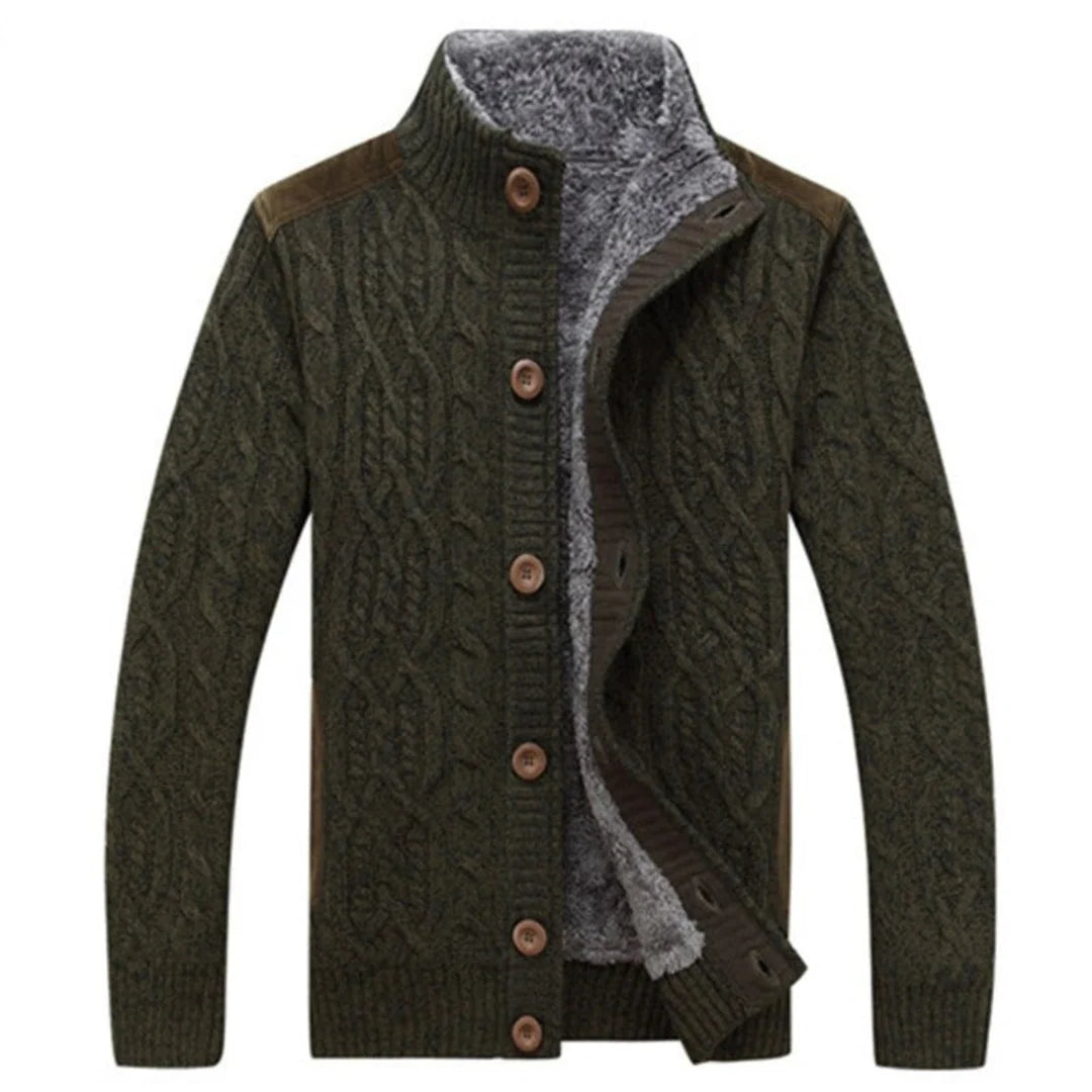 Knitted Button-Down Cardigan for Men | Autumn Cardigan - Armoire Melbourne