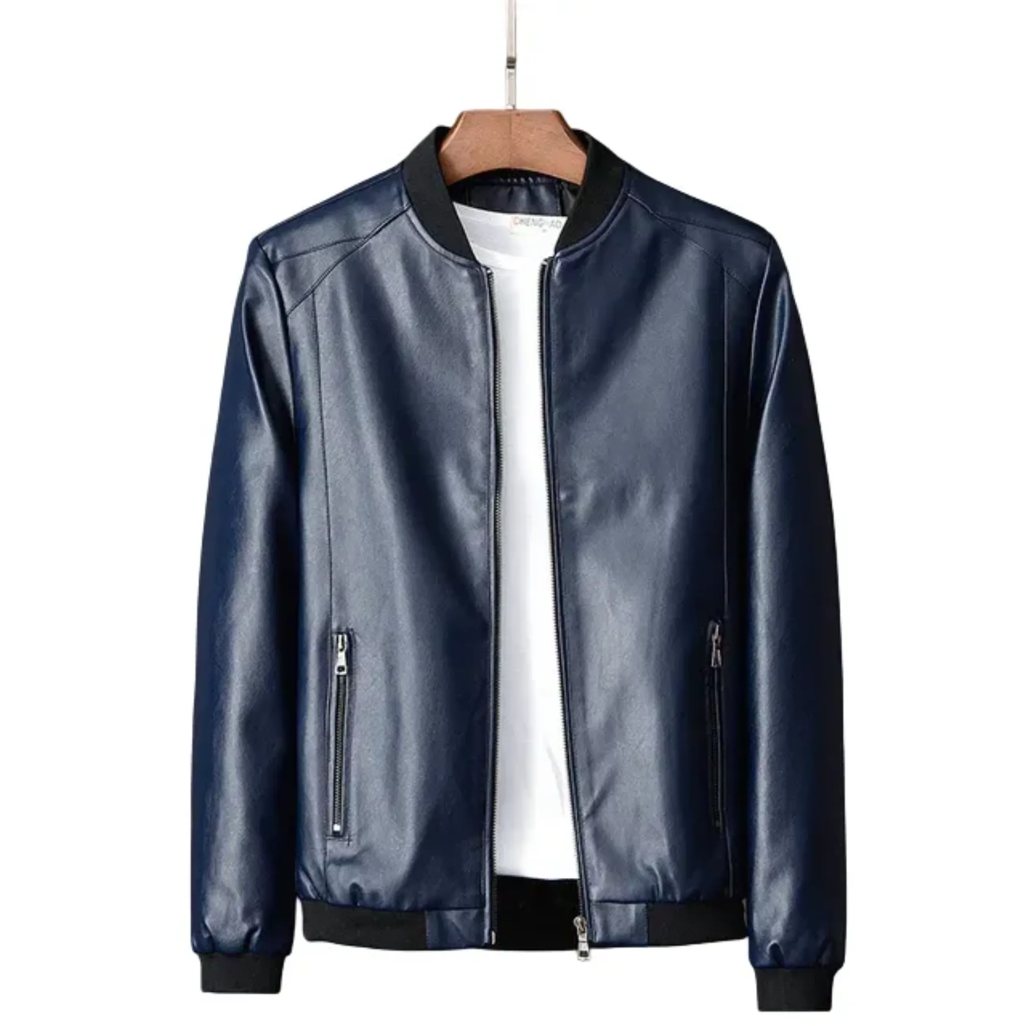Leather Bomber Jacket for Men - Armoire Melbourne
