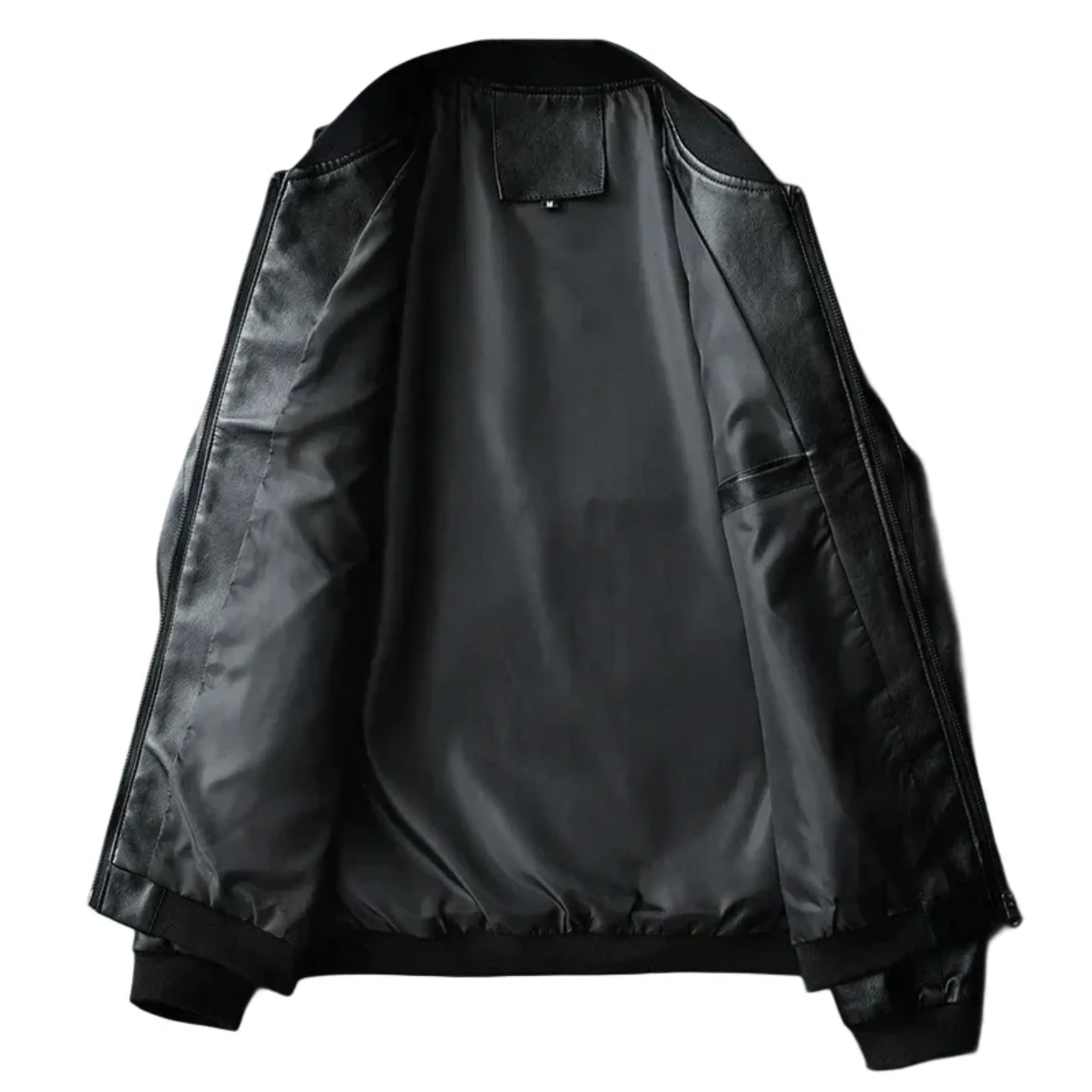 Leather Bomber Jacket for Men - Armoire Melbourne