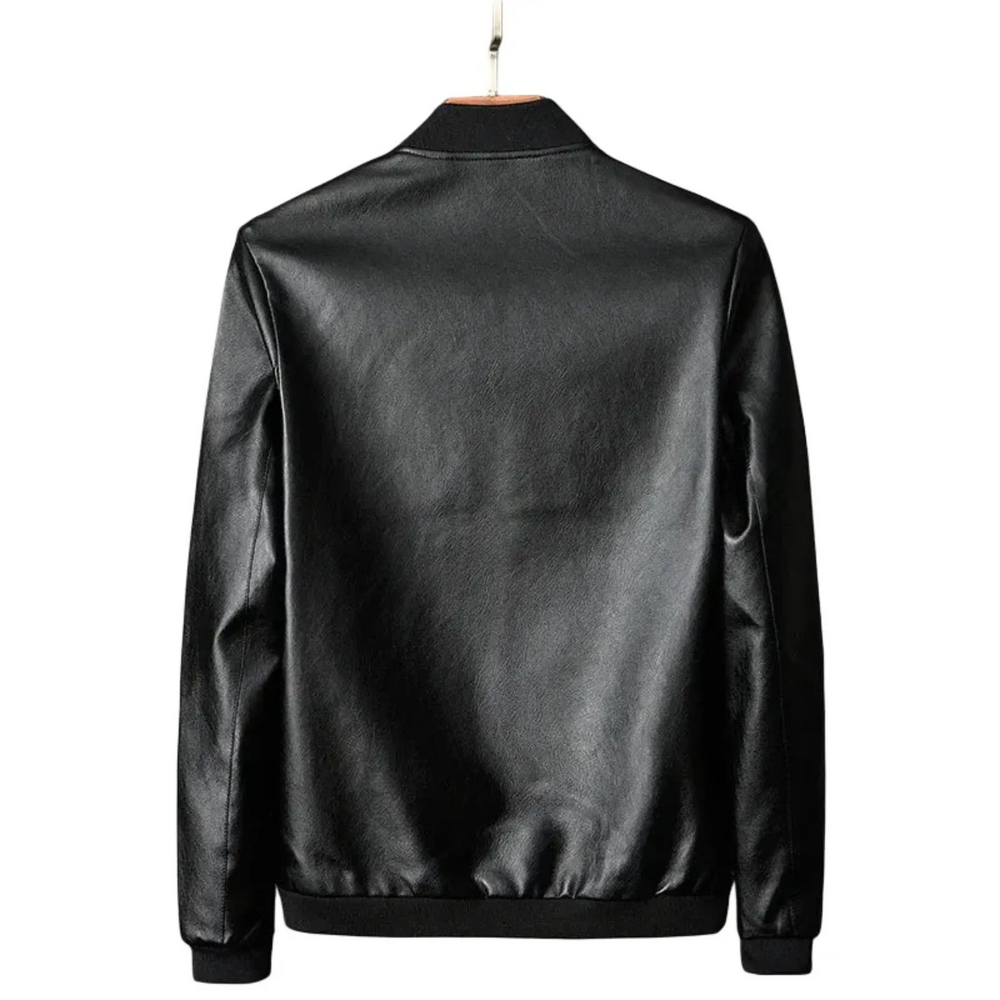 Leather Bomber Jacket for Men - Armoire Melbourne