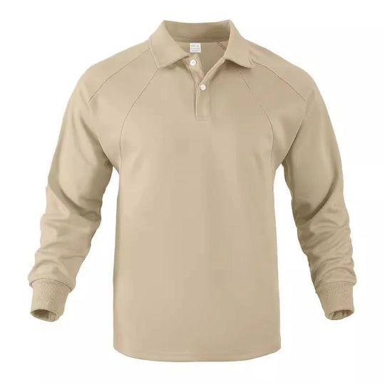 Long-Sleeve Polo Shirt for Men | Lightweight and Comfortable - Armoire Melbourne