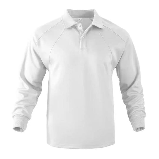 Long-Sleeve Polo Shirt for Men | Lightweight and Comfortable - Armoire Melbourne