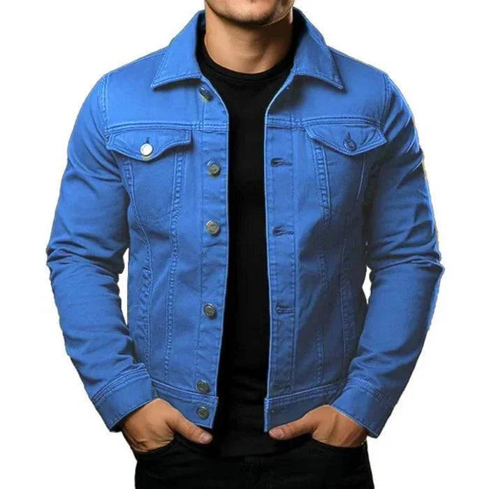 Button Denim Jacket for Men - Armoire Melbourne