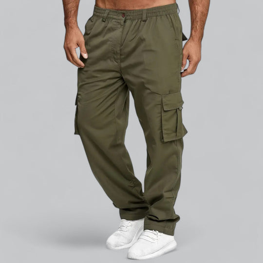 Men’s Casual Cargo Pants with Pockets - Armoire Melbourne