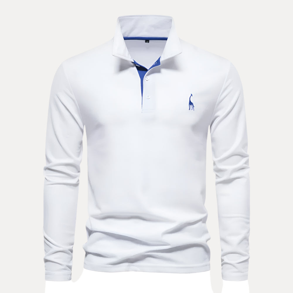 Men's Casual Polo Long Sleeve - Armoire Melbourne