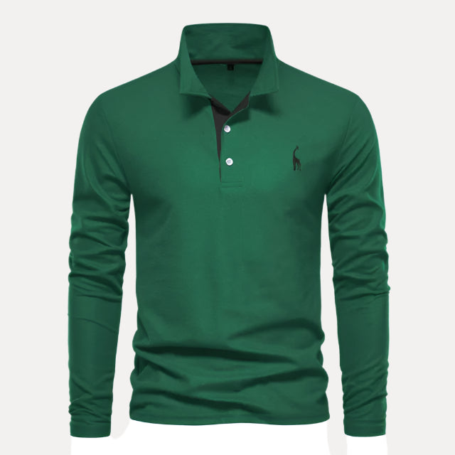 Men's Casual Polo Long Sleeve - Armoire Melbourne