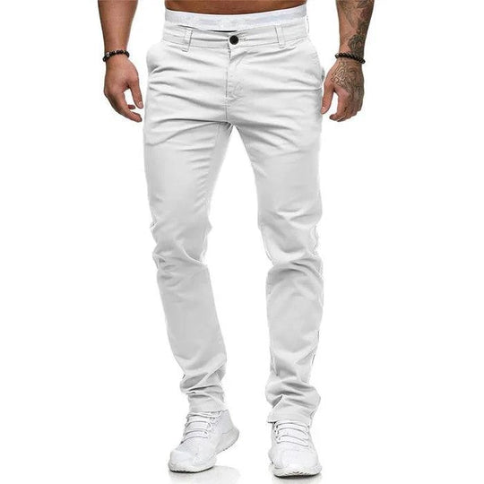 Men's Casual Slim Fit Chino Pants - Armoire Melbourne