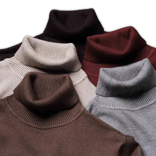 Men's Classic Turtleneck Sweater - Armoire Melbourne