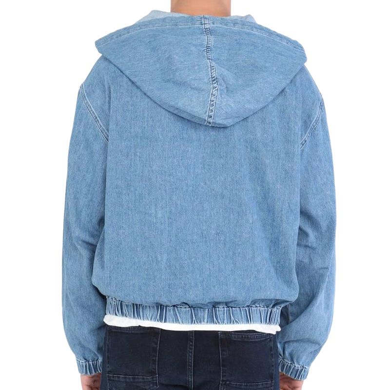 Men's Denim Pullover Jacket for Autumn - Armoire Melbourne