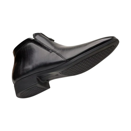 Men's Elegant Leather Ankle Boots with Zip Closure - Armoire Melbourne