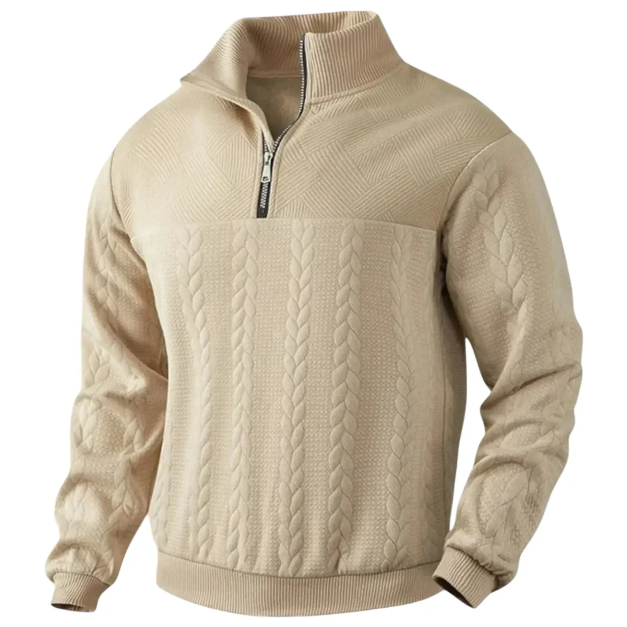 Men's Half-Zip Knit Sweater - Armoire Melbourne