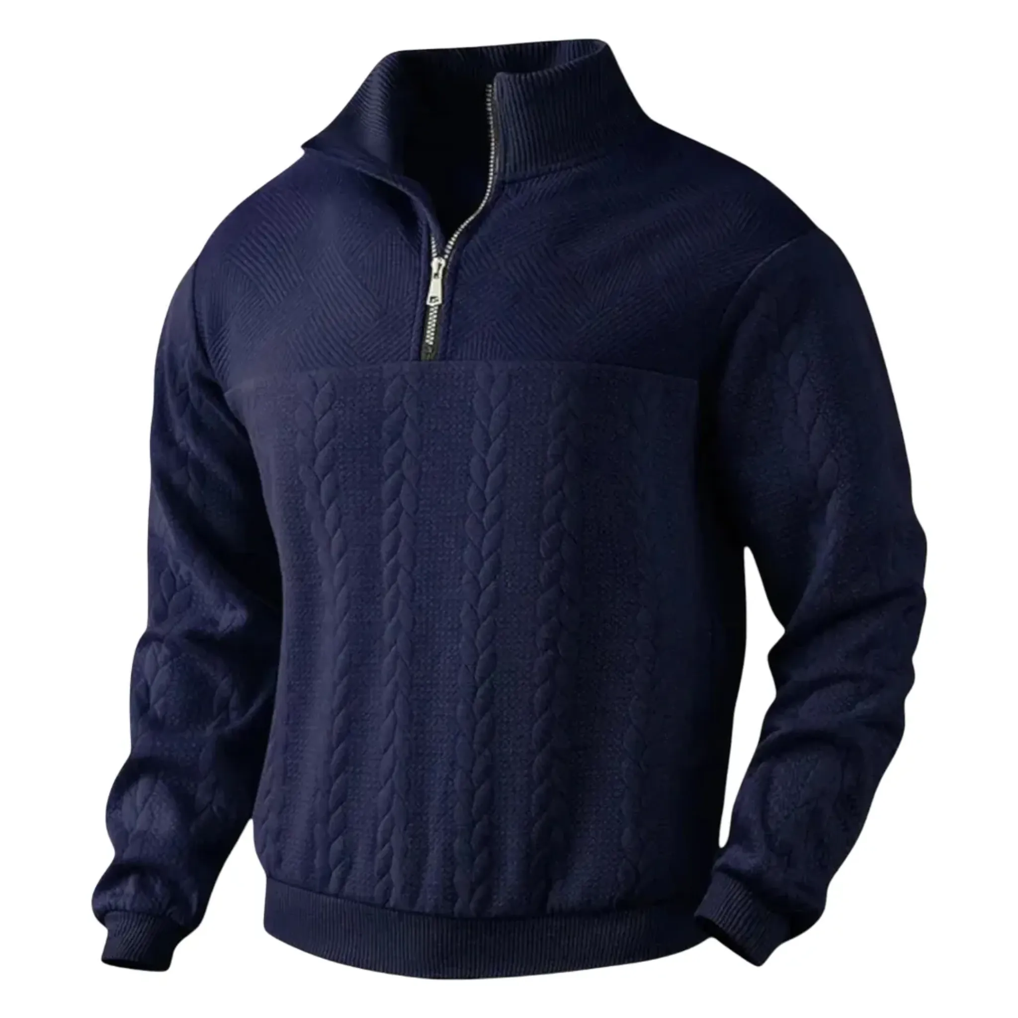 Men's Half-Zip Knit Sweater - Armoire Melbourne