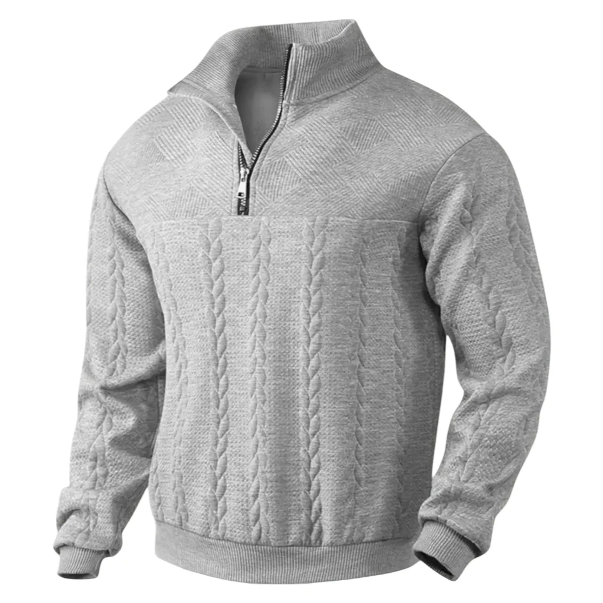 Men's Half-Zip Knit Sweater - Armoire Melbourne