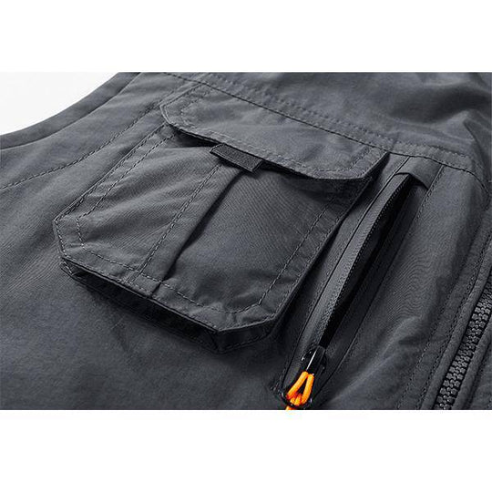 Men's Loose Stand Collar Vest - Armoire Melbourne