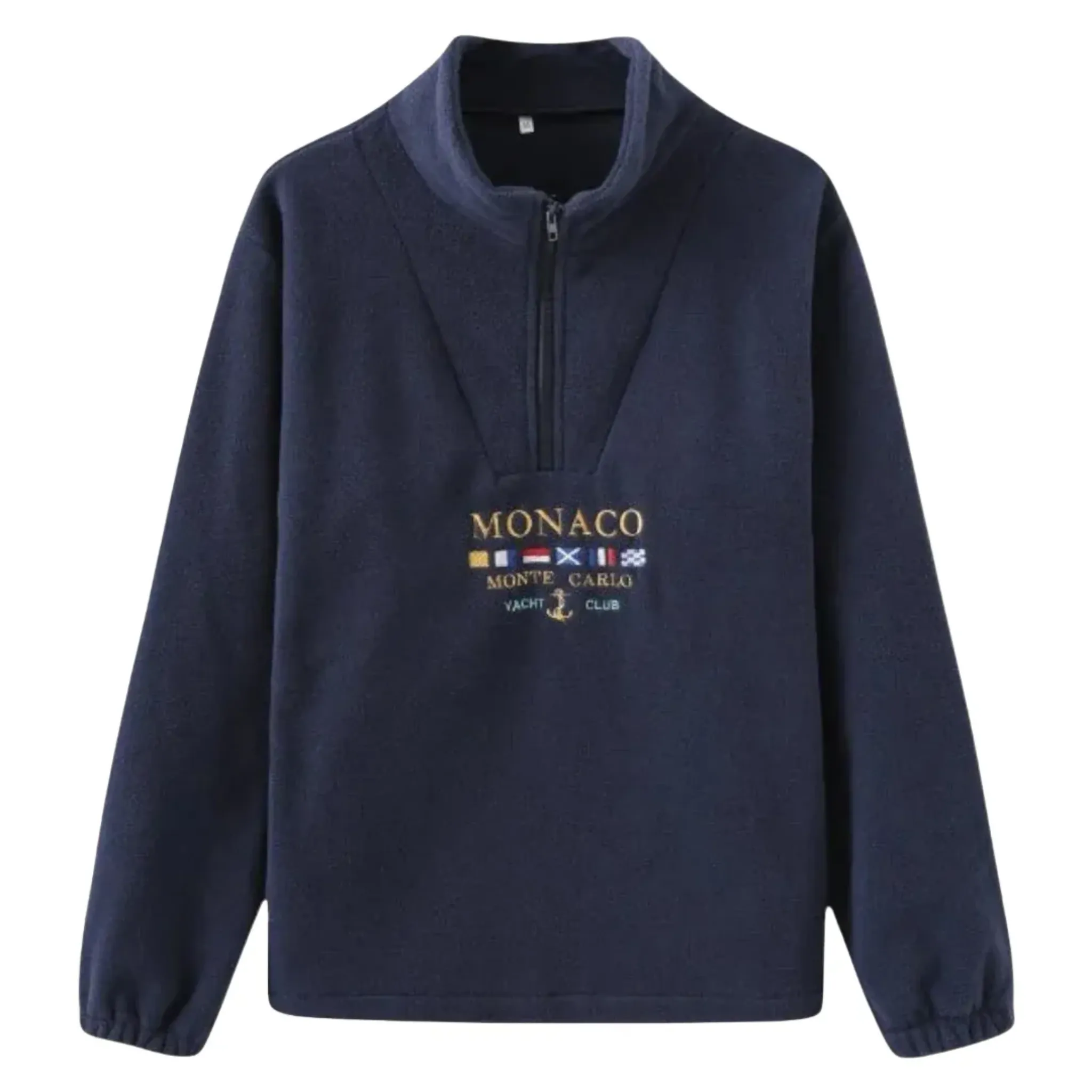 Men's Luxury Half-Zip Monaco Sweater - Armoire Melbourne