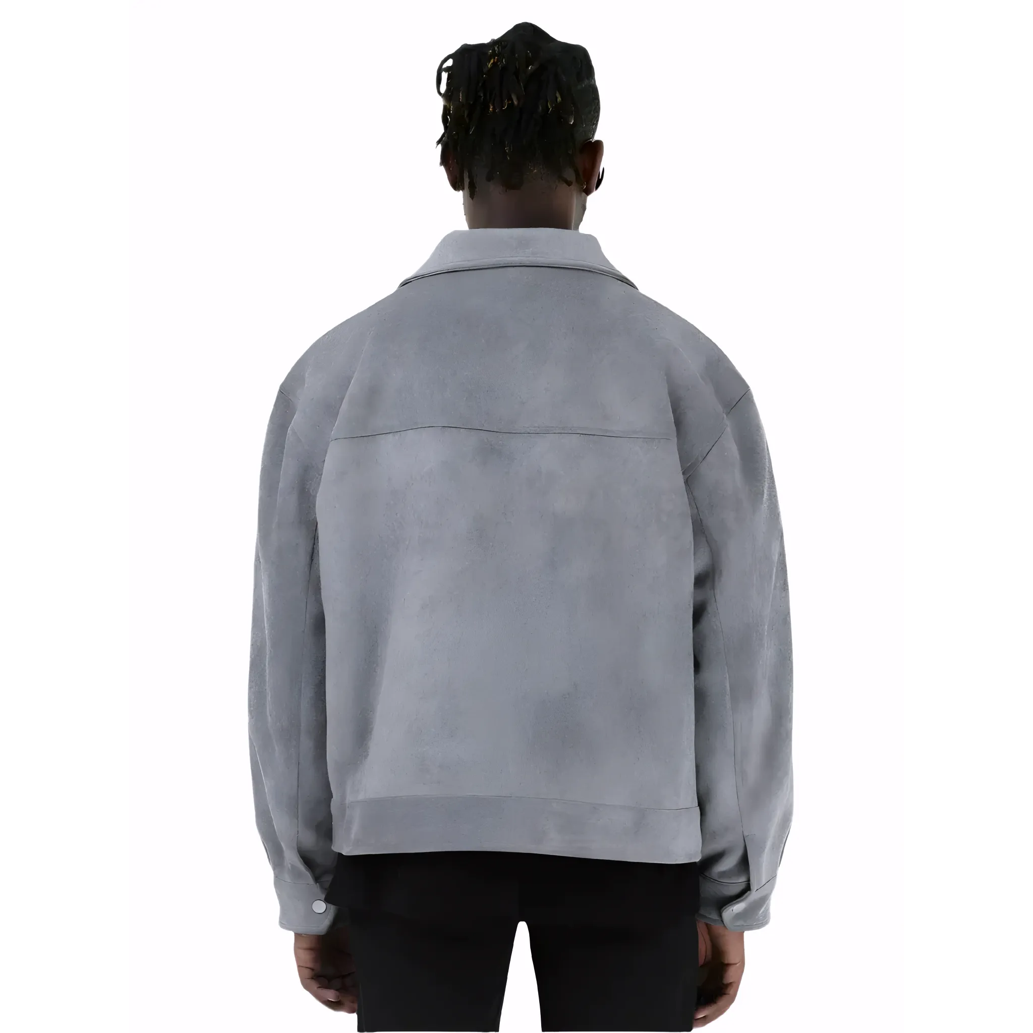 Men's Oversized Suede Jacket - Armoire Melbourne