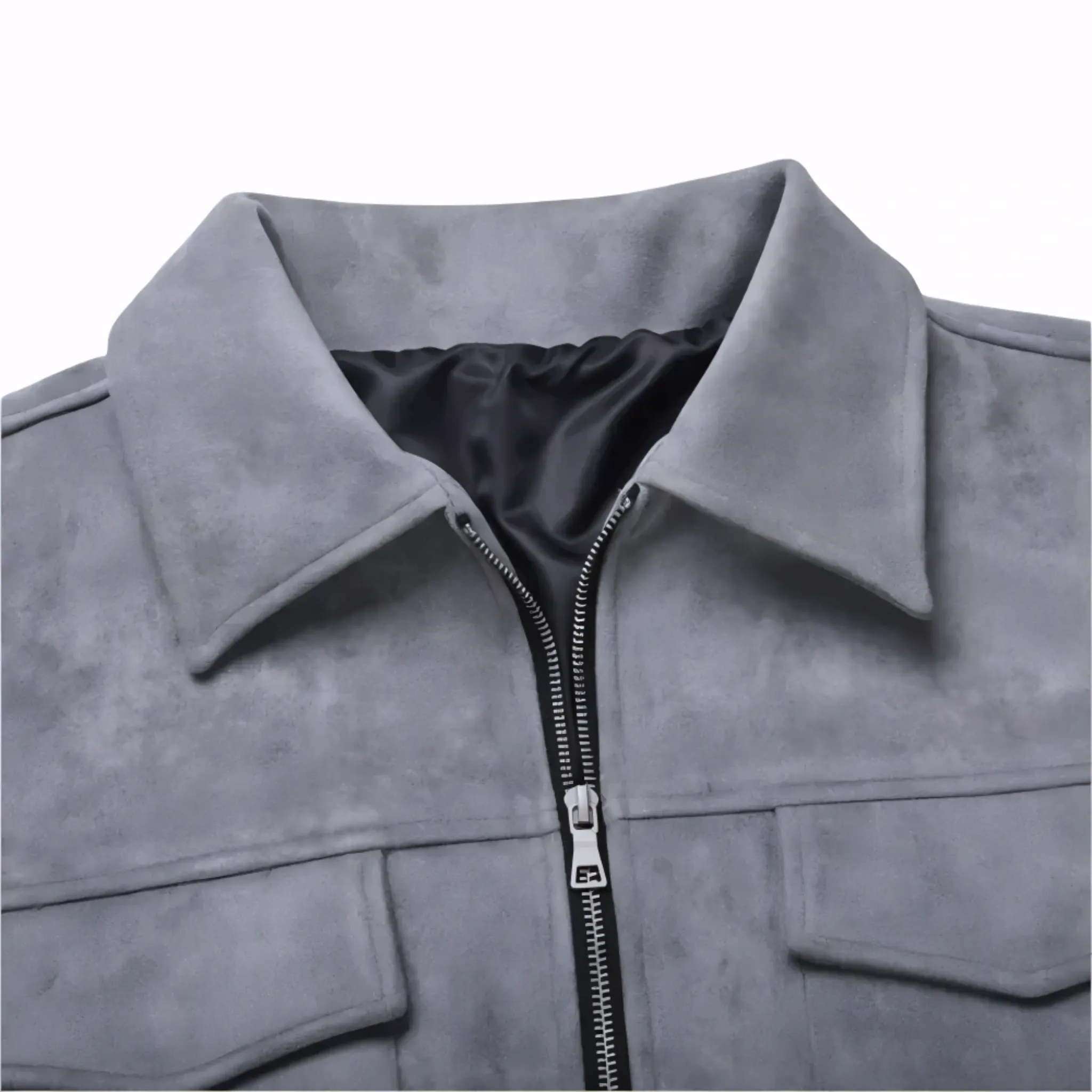 Men's Oversized Suede Jacket - Armoire Melbourne