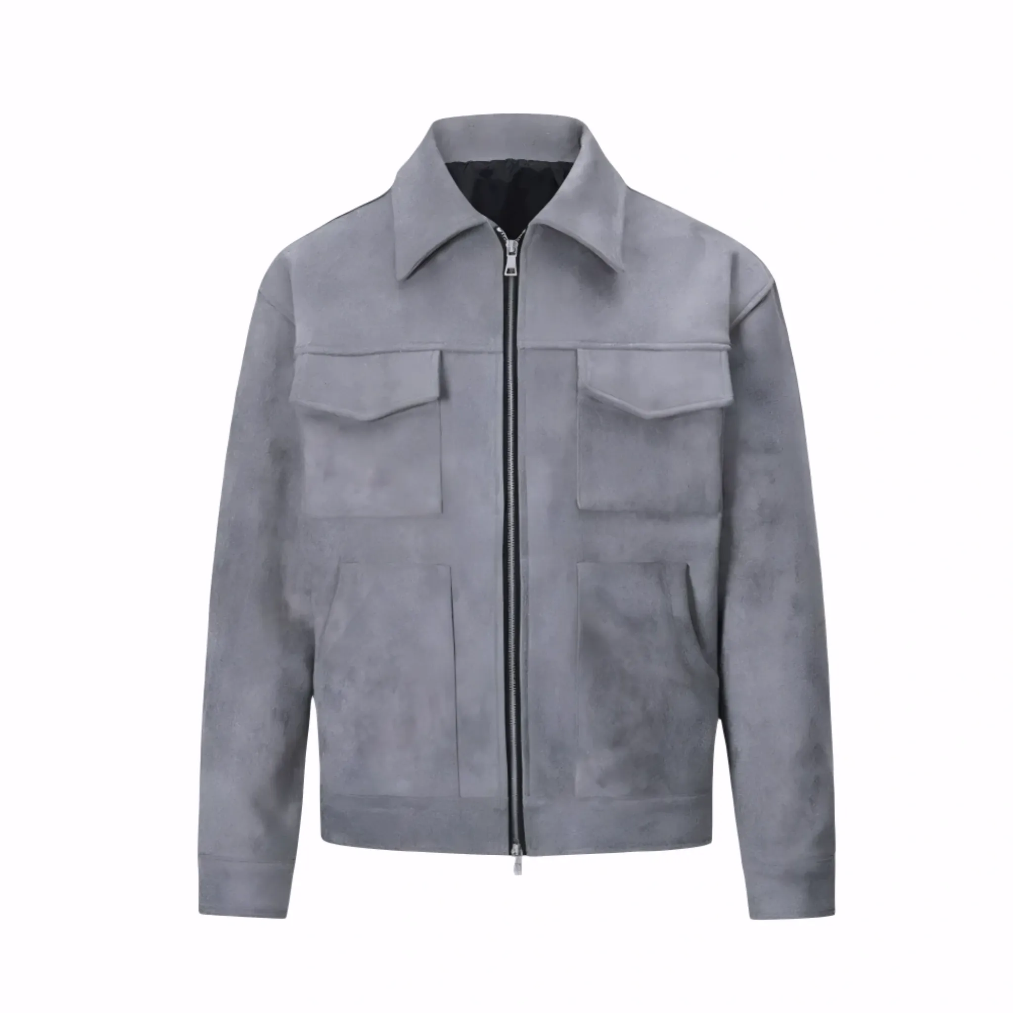 Men's Oversized Suede Jacket - Armoire Melbourne