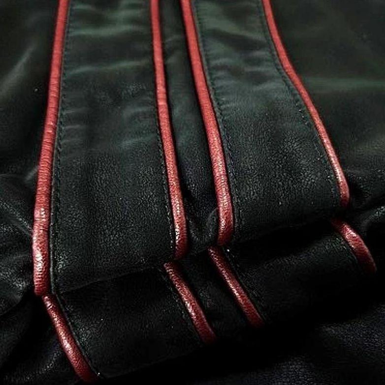 Men's Racer-Style Leather Jacket | Sleek & Edgy Design - Armoire Melbourne