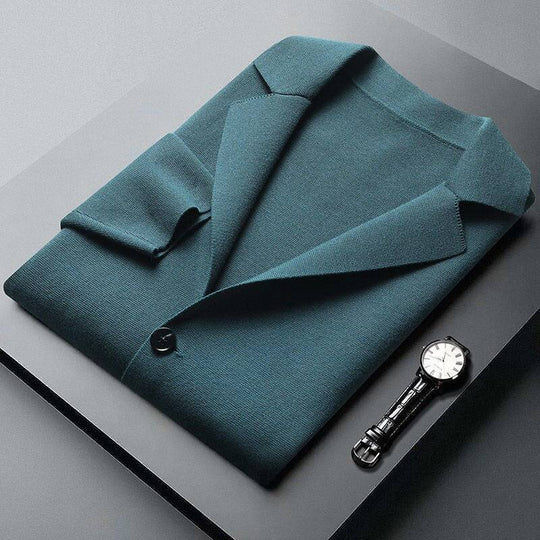 Men’s Relaxed Cardigan With Pockets - Armoire Melbourne