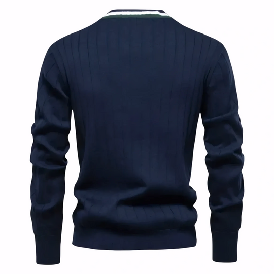 Men's Ribbed Cardigan Sweater - Armoire Melbourne