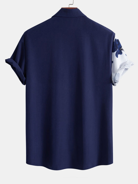 Men's Short Sleeve Printed Shirt - Armoire Melbourne