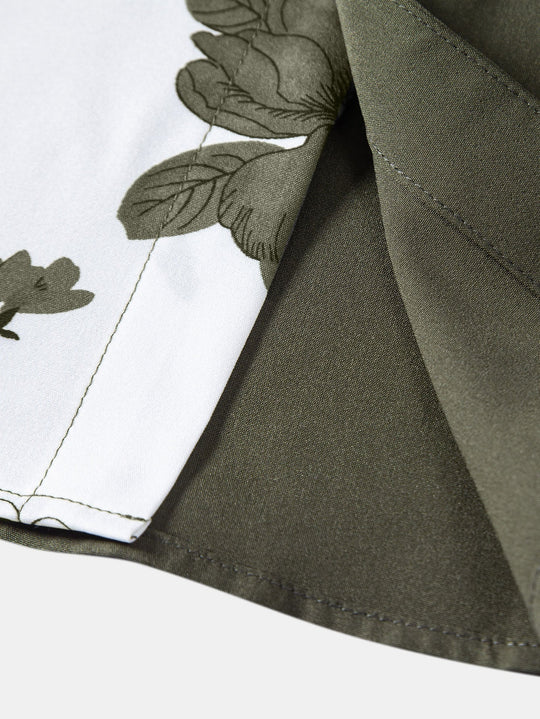 Men's Short Sleeve Printed Shirt - Armoire Melbourne