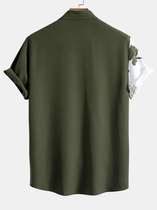 Men's Short Sleeve Printed Shirt - Armoire Melbourne