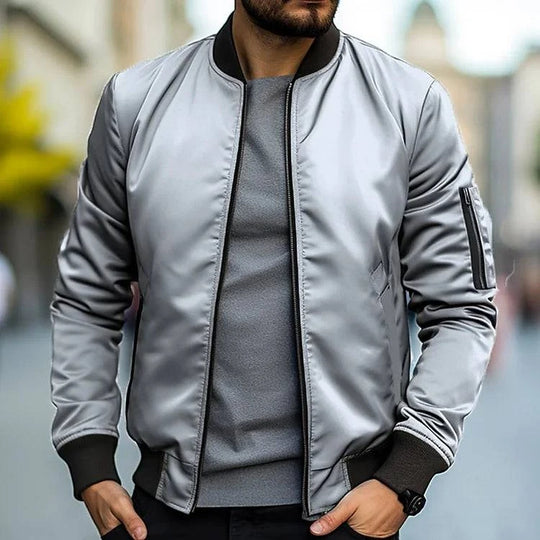Men's Trendy Bomber Jacket - Armoire Melbourne