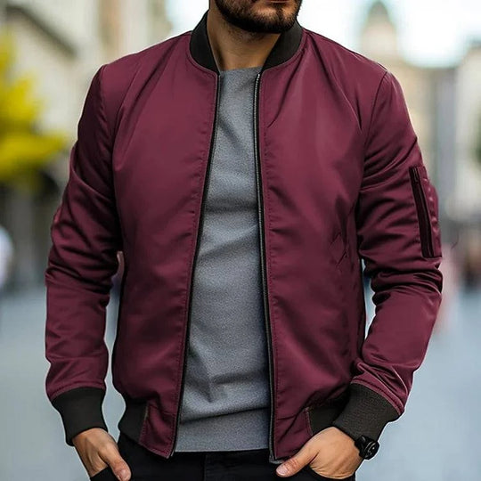 Men's Trendy Bomber Jacket - Armoire Melbourne