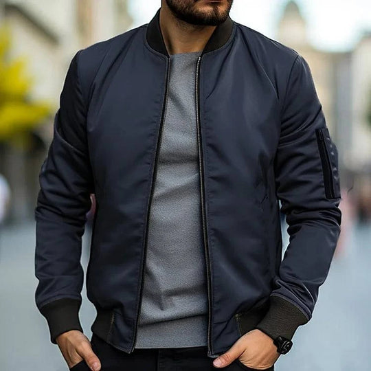Men's Trendy Bomber Jacket - Armoire Melbourne