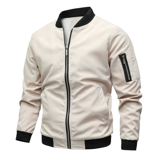 Men's Trendy Bomber Jacket - Armoire Melbourne