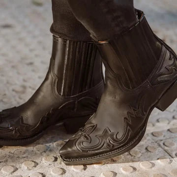 Men's Western Leather Boots - Armoire Melbourne