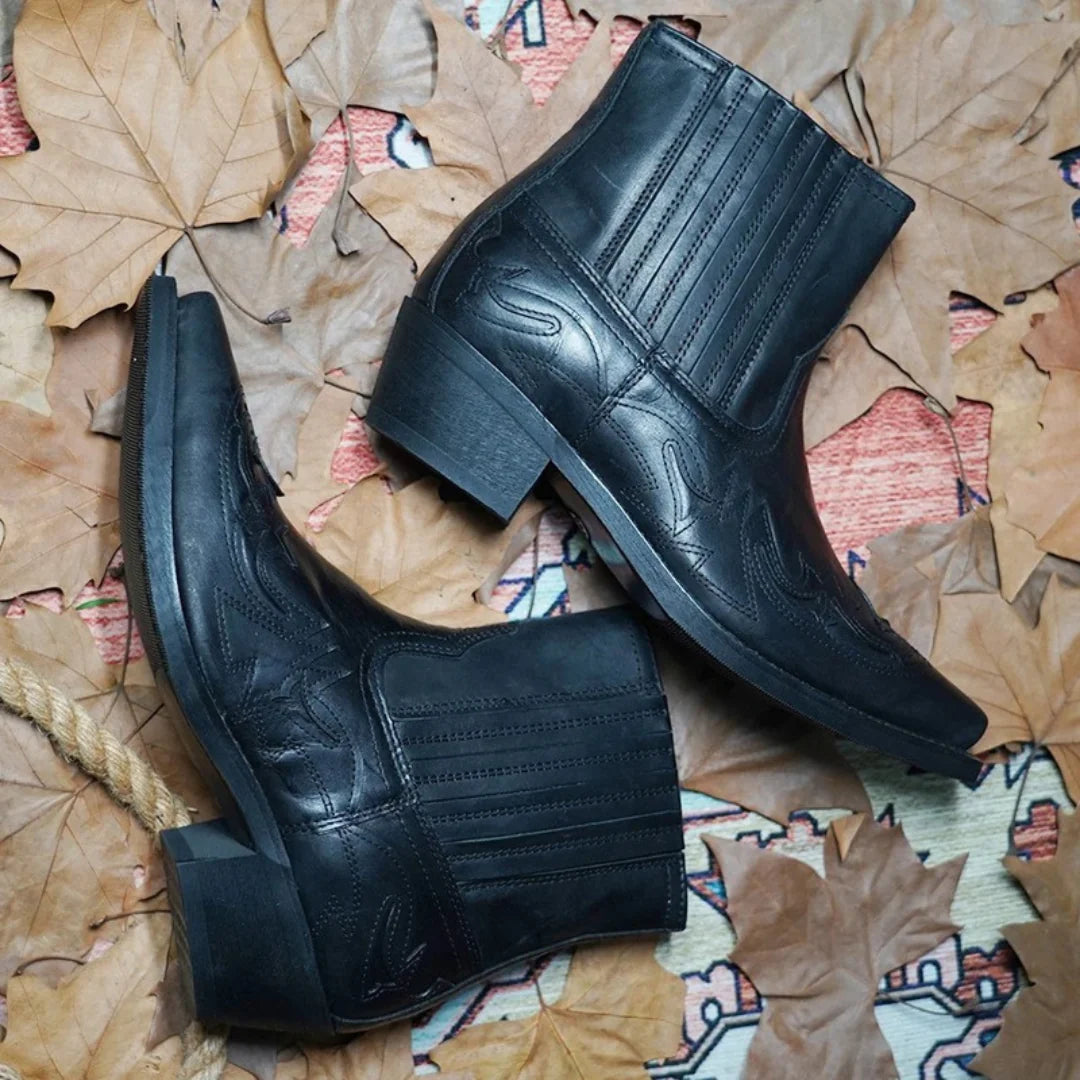Men's Western Leather Boots - Armoire Melbourne