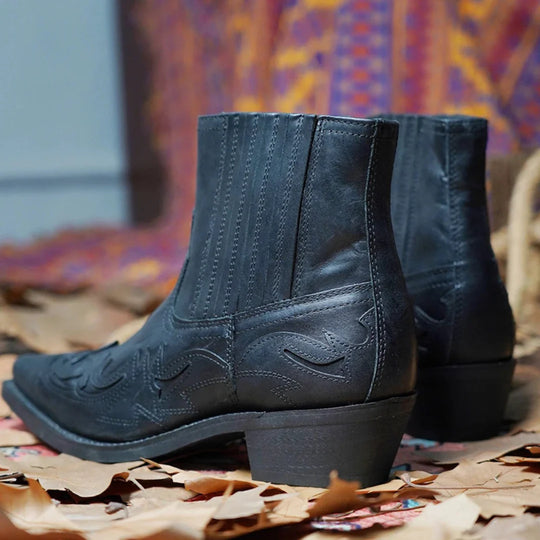 Men's Western Leather Boots - Armoire Melbourne