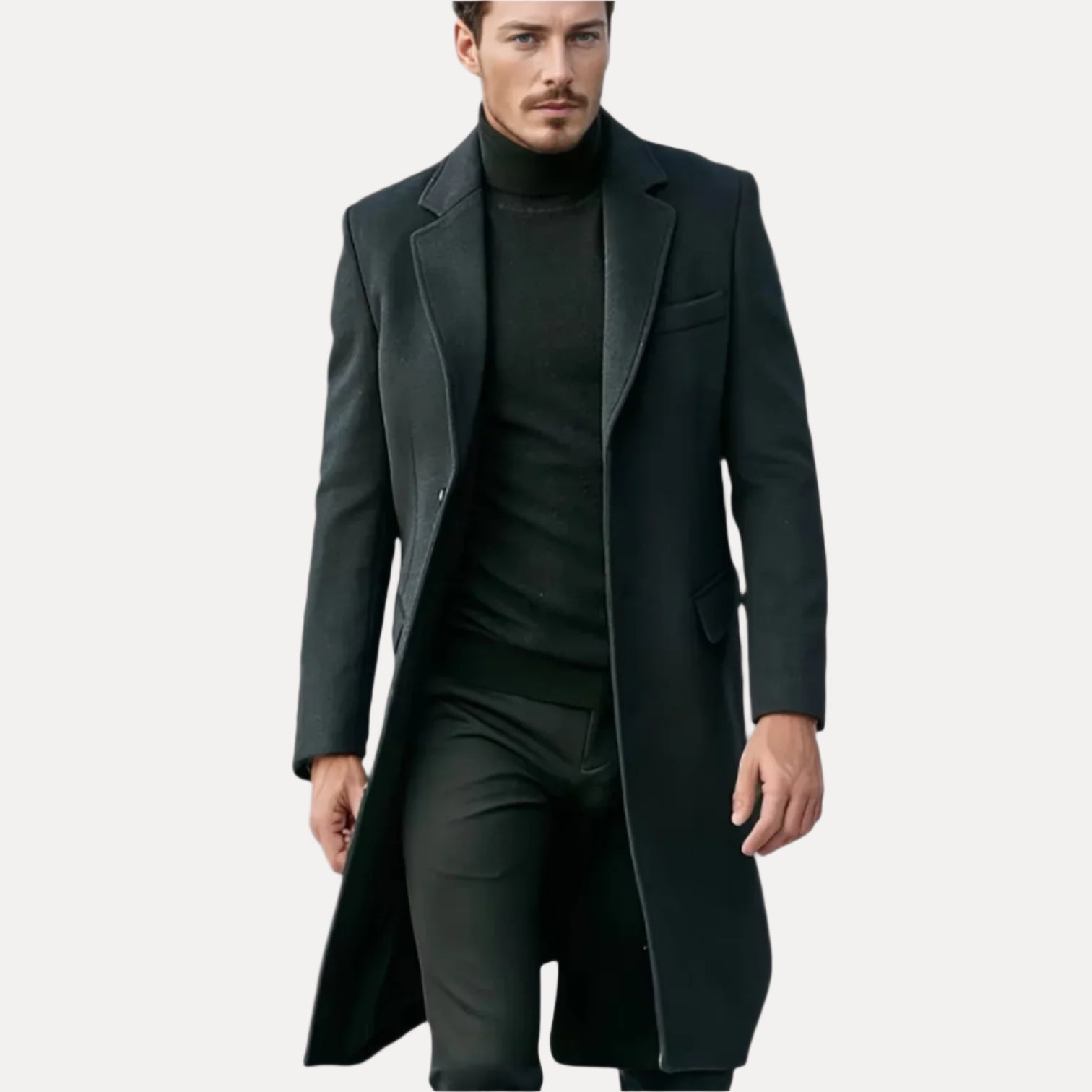 Men’s Wool Blend Winter Coat - Armoire Melbourne