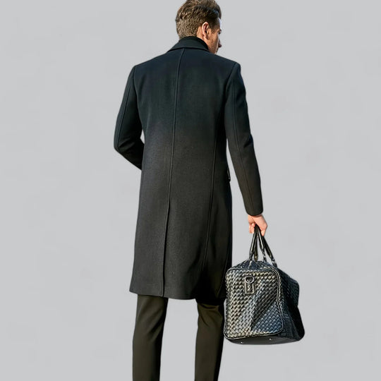 Men’s Wool Blend Winter Coat - Armoire Melbourne