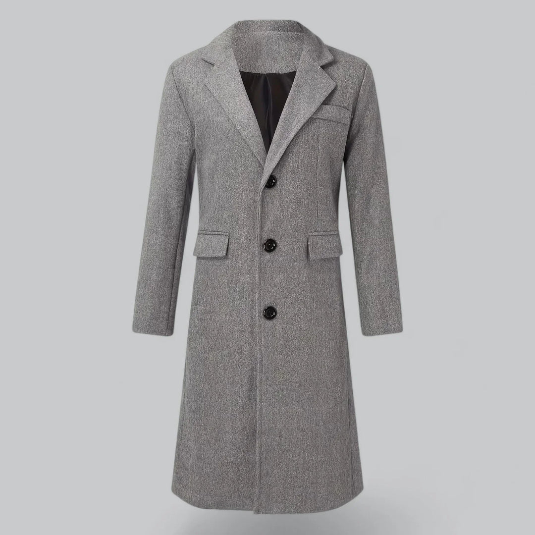 Men’s Wool Blend Winter Coat - Armoire Melbourne