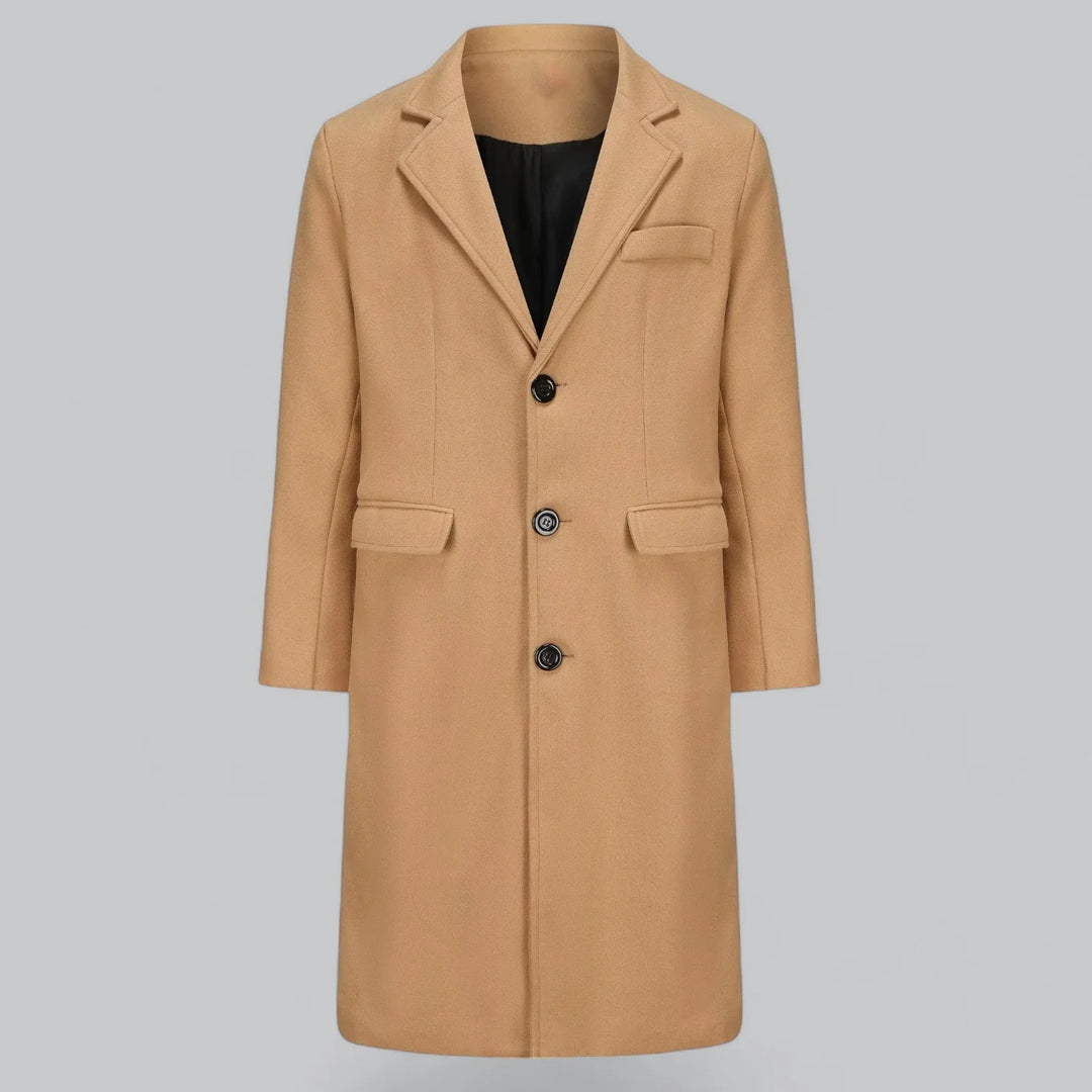 Men’s Wool Blend Winter Coat - Armoire Melbourne