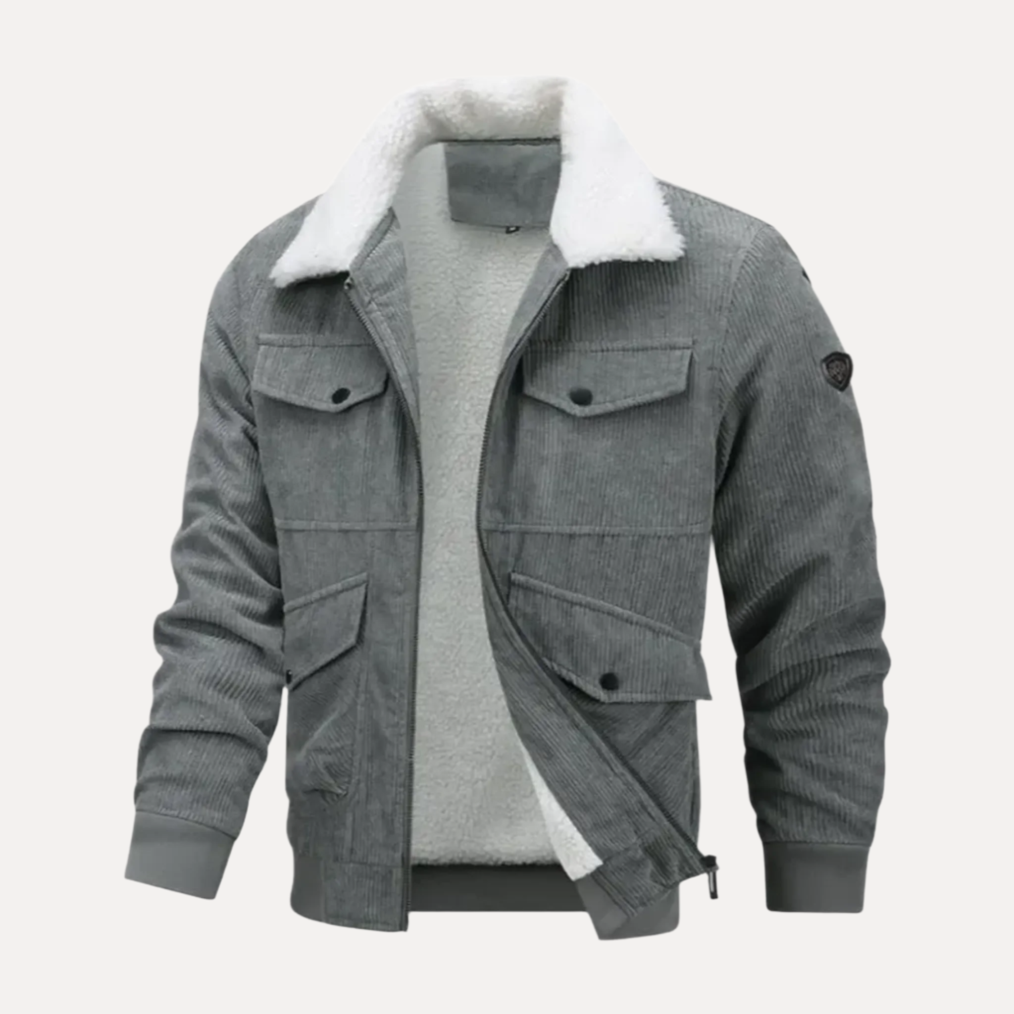 Armoire Men’s Fleece Corduroy Jacket