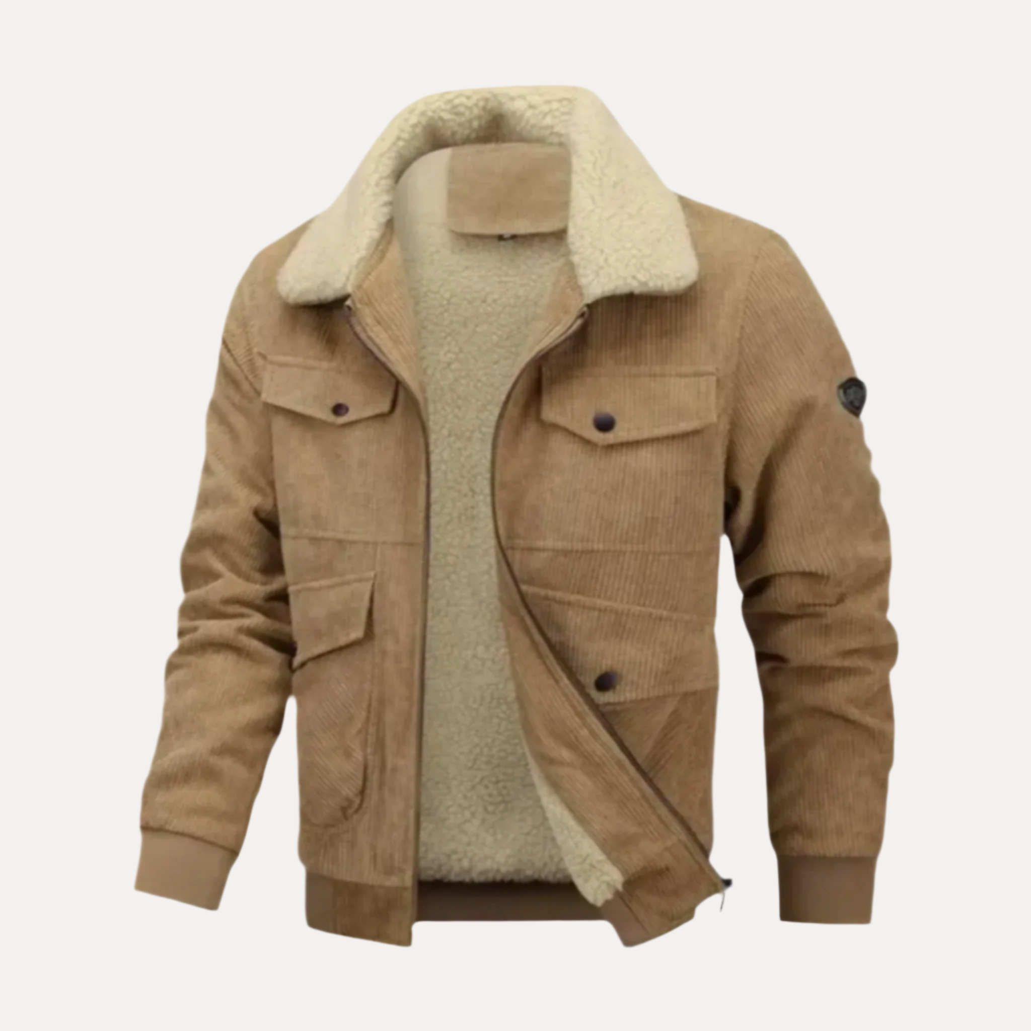 Armoire Men’s Fleece Corduroy Jacket