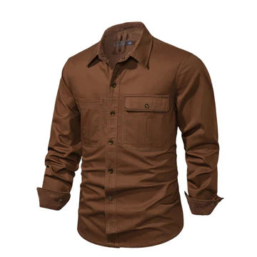 Pocket Long Sleeve Shirt for Men - Armoire Melbourne