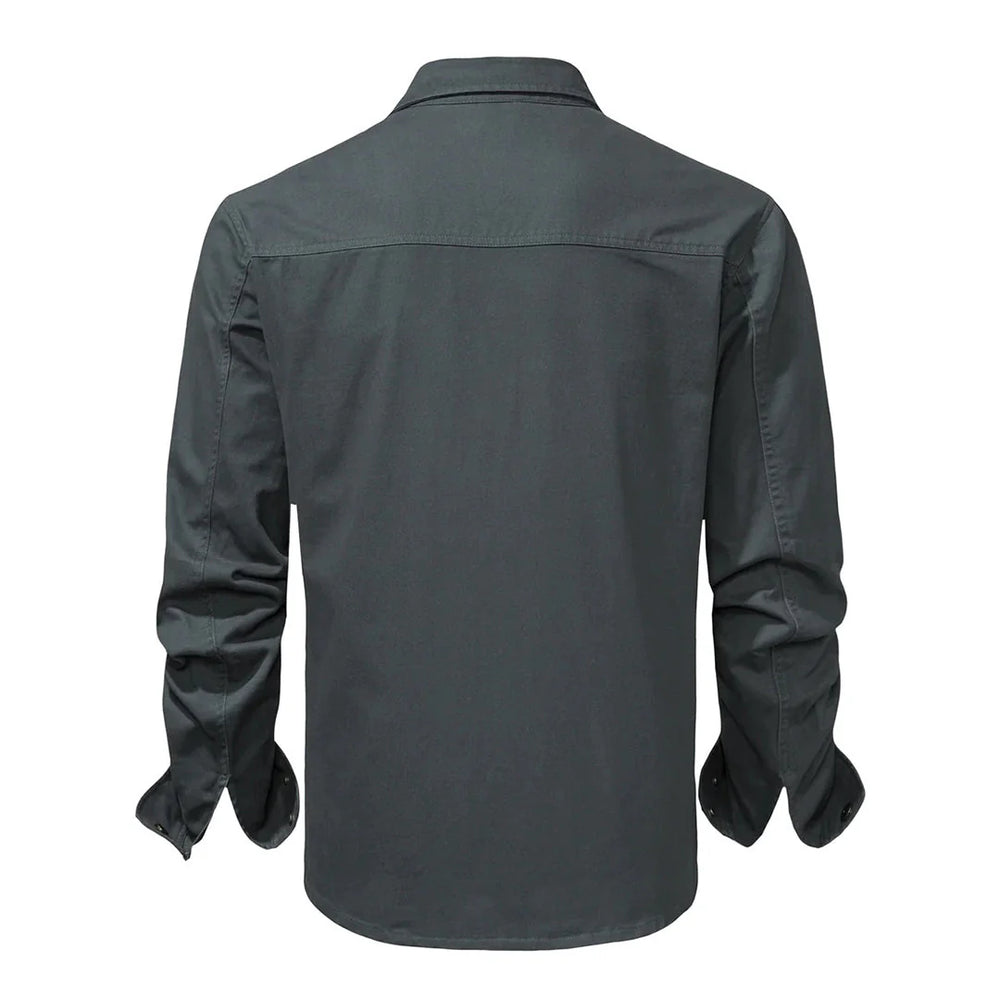 Pocket Long Sleeve Shirt for Men - Armoire Melbourne