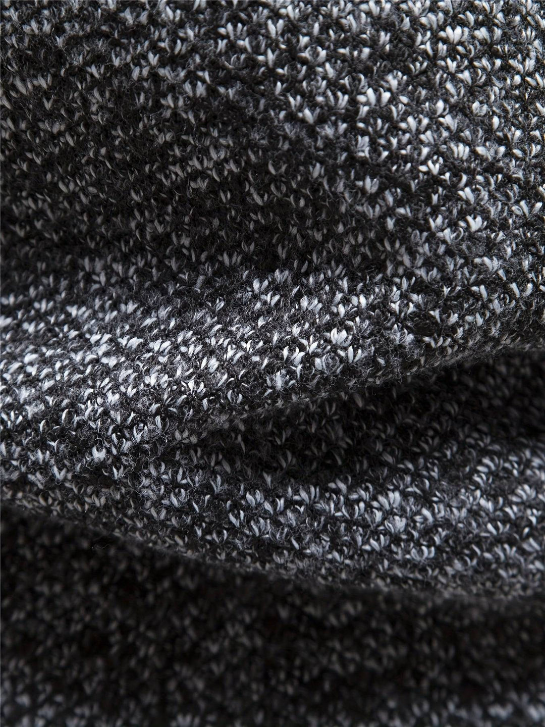 Quarter-Zip Turtleneck Sweater with High Collar - Armoire Melbourne