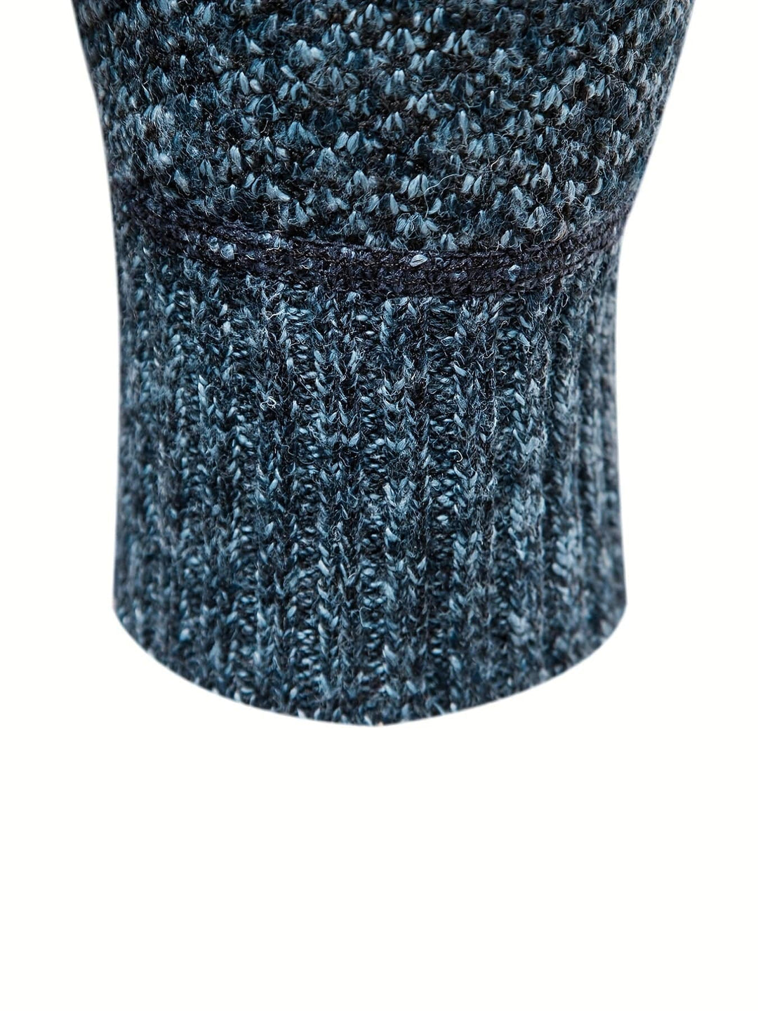 Quarter-Zip Turtleneck Sweater with High Collar - Armoire Melbourne
