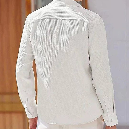 Regular Fit Long Sleeve Shirt for Men - Armoire Melbourne